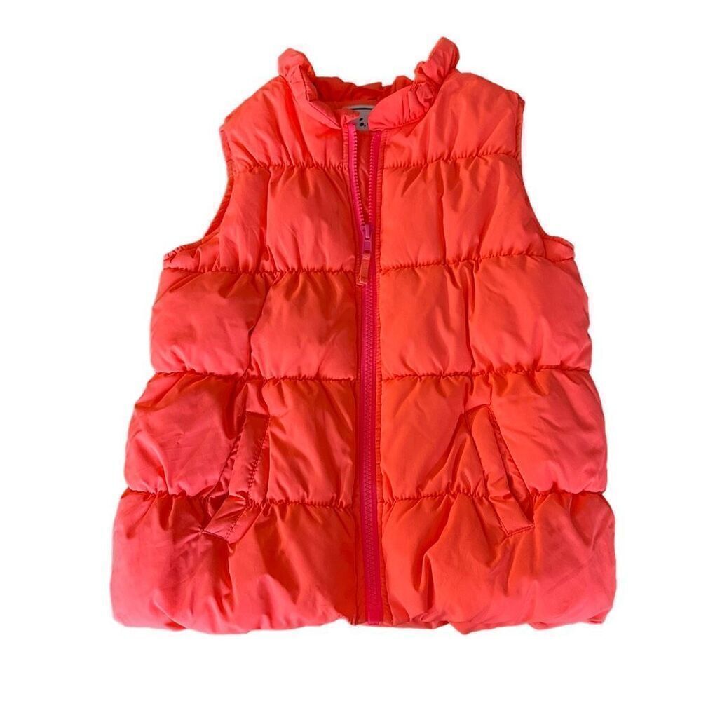 Gymboree Ruffle Neck Vest size 7-8